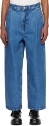 The Frankie Shop Blue Drew Jeans