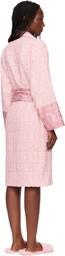 Versace Pink 'I Heart Baroque' Bathrobe