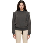 Isabel Marant Etoile Gray Soldy Sweatshirt