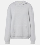 God's True Cashmere Cashmere hoodie with rose quartz