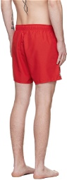Lacoste Red Quick-Dry Swim Shorts