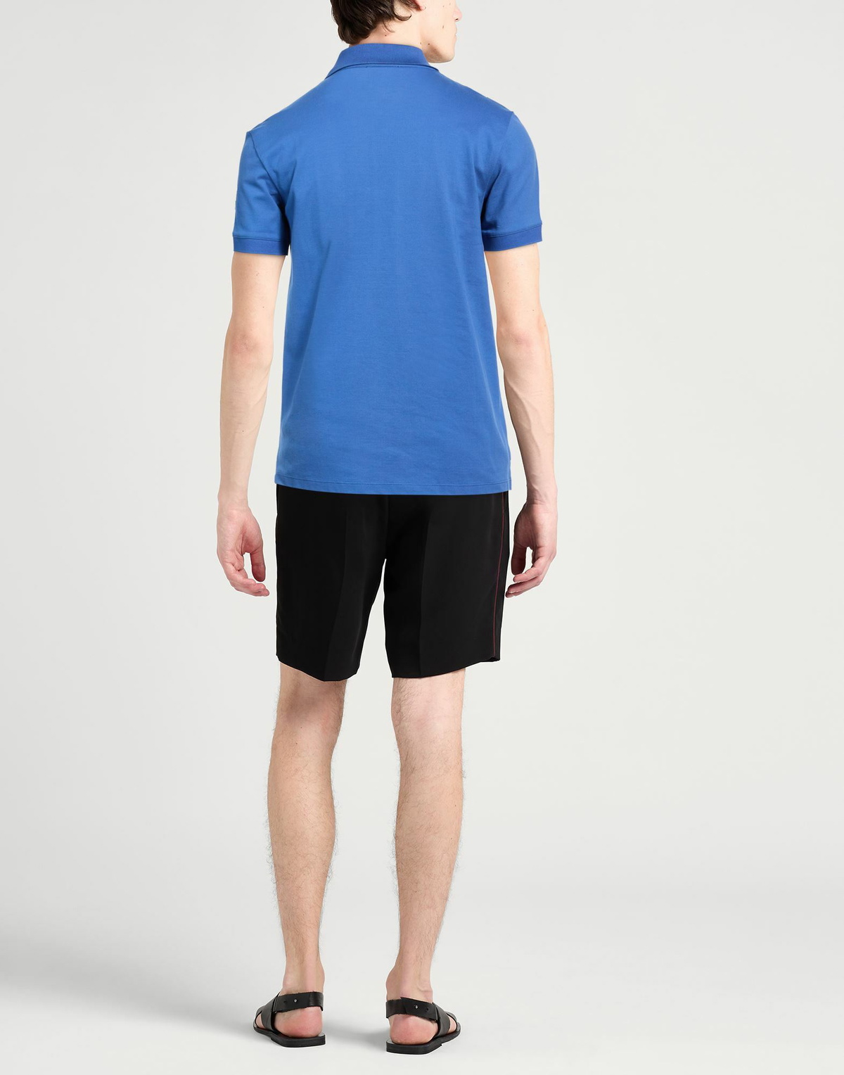 Mcqueen Mens Polo shirt in Blue