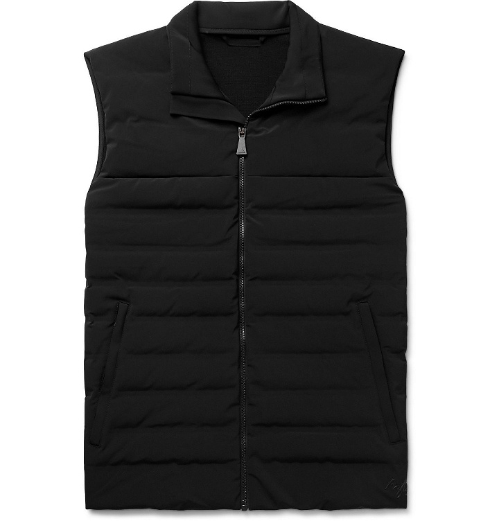 Photo: Aztech Mountain - Dale of Aspen Quilted Panelled Down Ski Gilet - Black