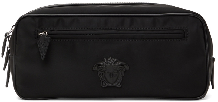 Photo: Versace Black 'La Medusa' Wash Bag