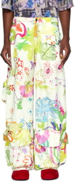 Collina Strada Multicolor Garden Cargo Pants