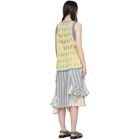 JW Anderson Yellow Crochet Tank Dress