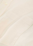 Citizens OF Humanity Kayla Shrunken Linen Shirt Beige