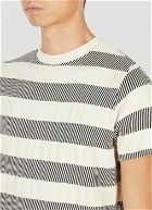 1960'S Jacquard T-Shirt in Cream