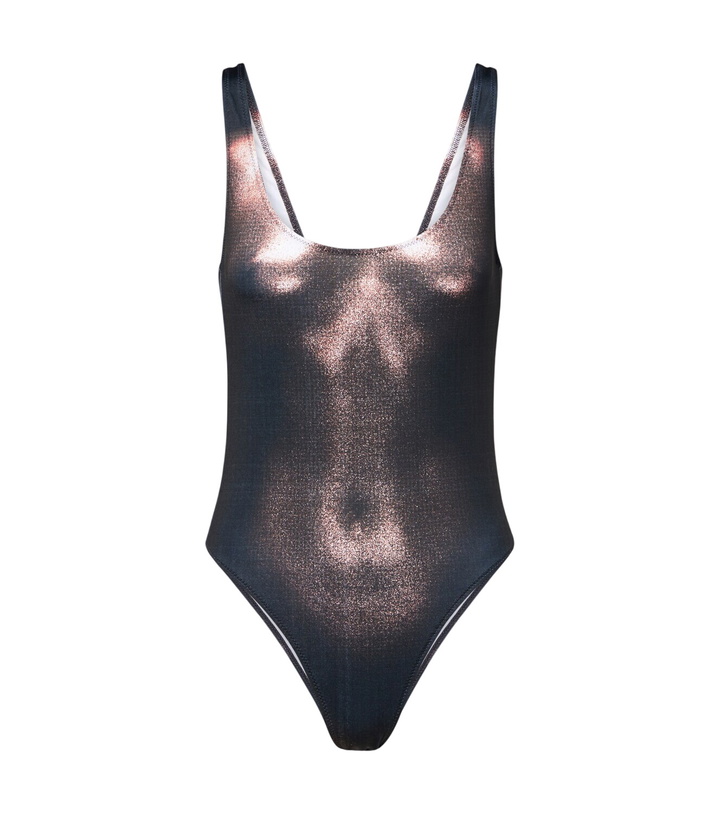 Photo: Jean Paul Gaultier Trompe l'oeil jersey bodysuit