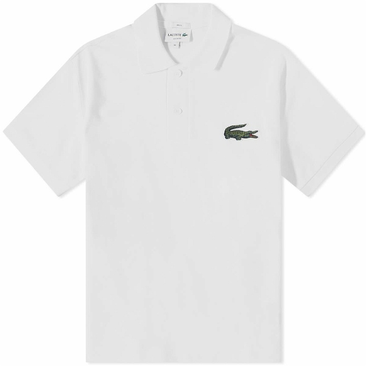 Photo: Lacoste Men's Robert Georges Core Polo Shirt in White
