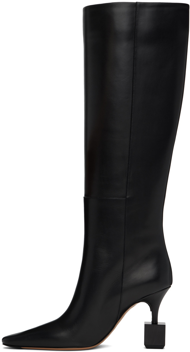 JACQUEMUS Black La Casa 'Les bottes Bisou' Tall Boots