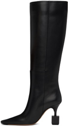 JACQUEMUS Black La Casa 'Les bottes Bisou' Tall Boots