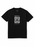 Givenchy - 4G Logo-Print Cotton-Jersey T-Shirt - Black