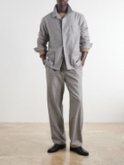 De Bonne Facture - Virgin Wool Overshirt - Gray