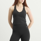 Nike Women's Unvrsa Medium Support Sports Bra Tank in Black/Anthracite/Dk Smoke Grey