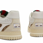 Gucci Men's Re-Web GG Jacquard Sneaker in White/Beige