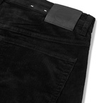 NN07 - Black Wilson Slim-Fit Stretch-Cotton Corduroy Trousers - Black