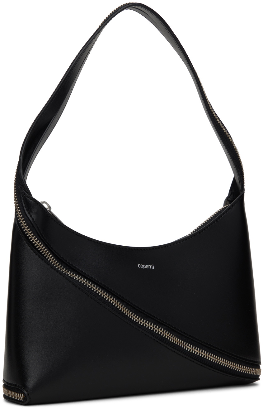 Coperni Black Zip Baguette Bag