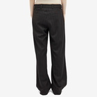 Peachy Den Women's Lennox Pinstripe Trousers in Heavy Lead