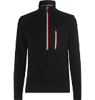 Moncler Grenoble - Stretch-Fleece Half-Zip Base Layer - Men - Black