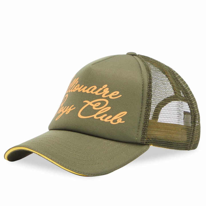 Photo: Billionaire Boys Club Men's Script Trucker Cap in Khaki 