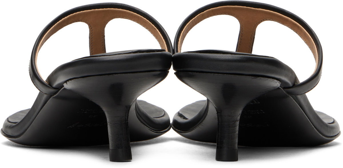 Marsèll Black Sottiletta Heeled Sandals