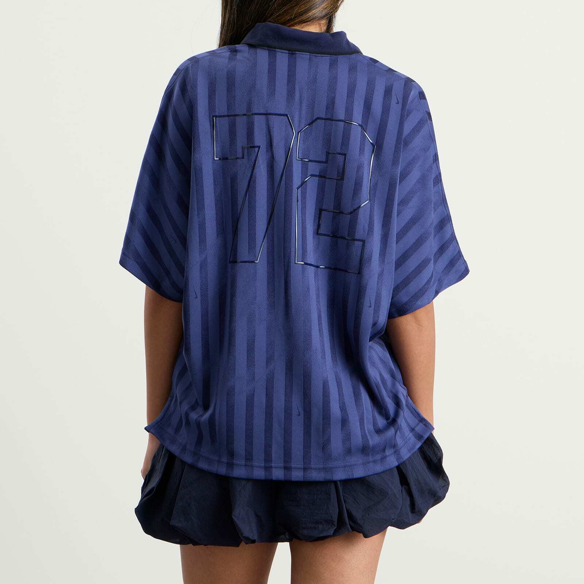 Nike Women's Jersey Top in Blackened Blue