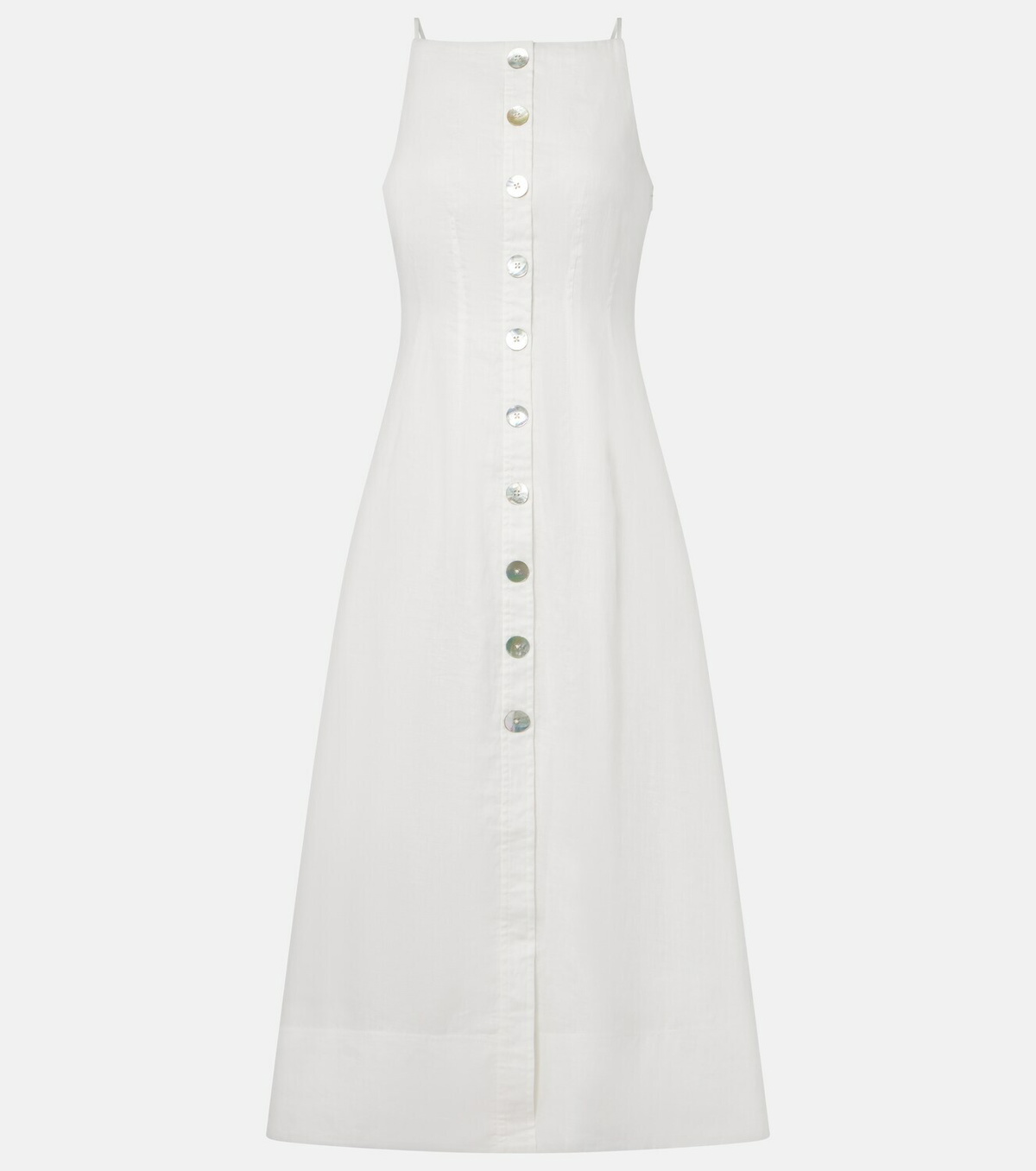 Veronica Beard Georges linen midi dress