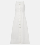 Veronica Beard Georges linen midi dress
