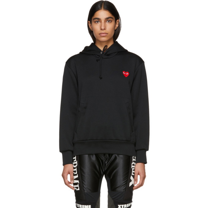 Photo: Comme des Garcons Play Black Heart Patch Hoodie