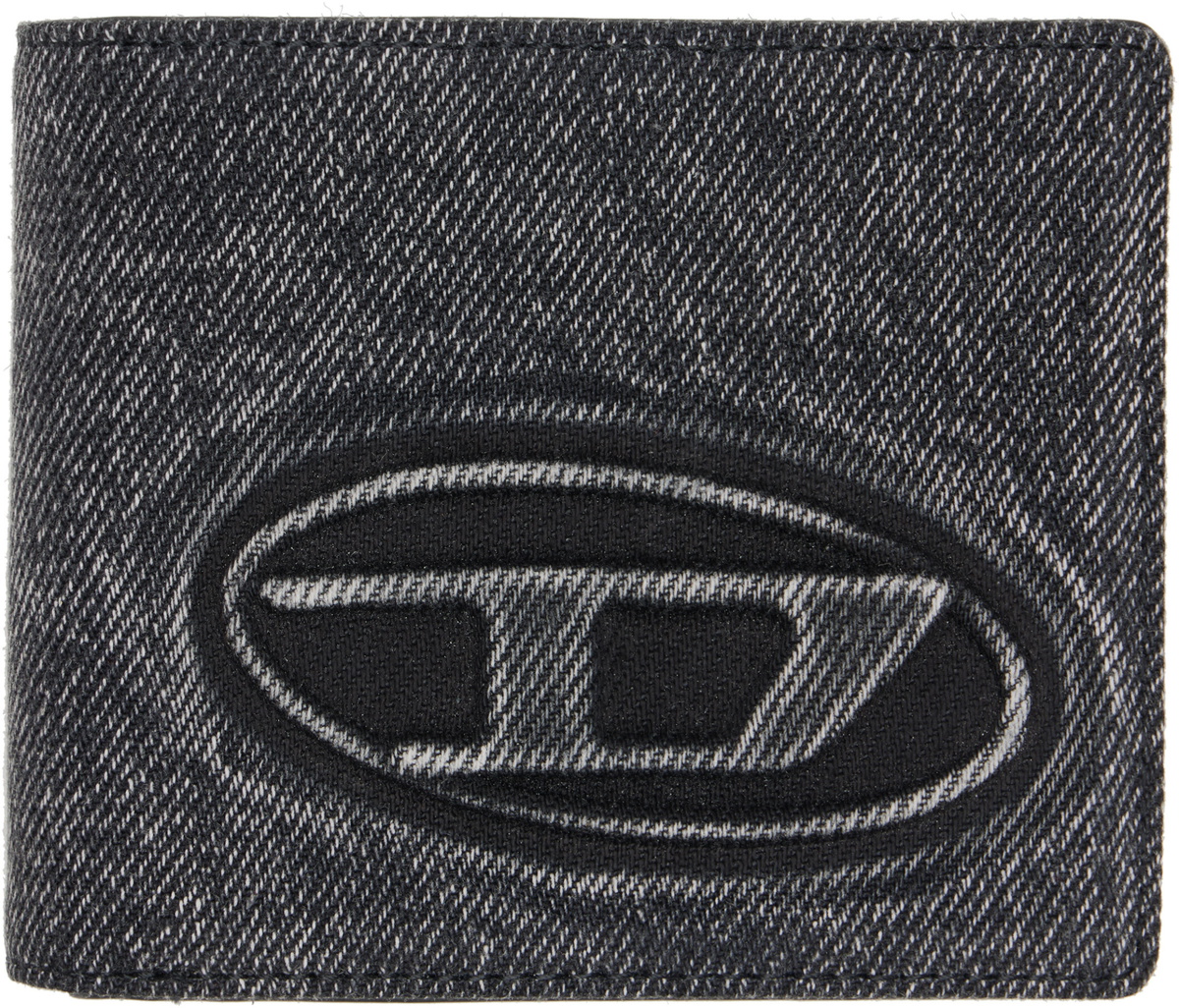 Diesel Black 1dr Bifold Wallet