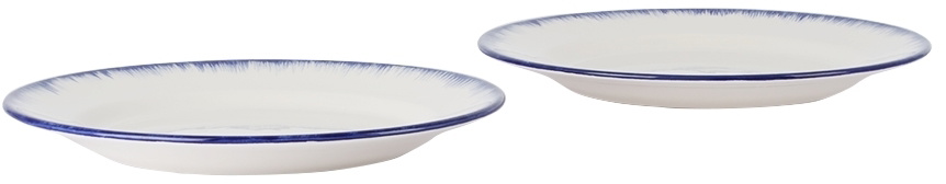 Stories of Italy Blue Eclipse Plain Plate Set