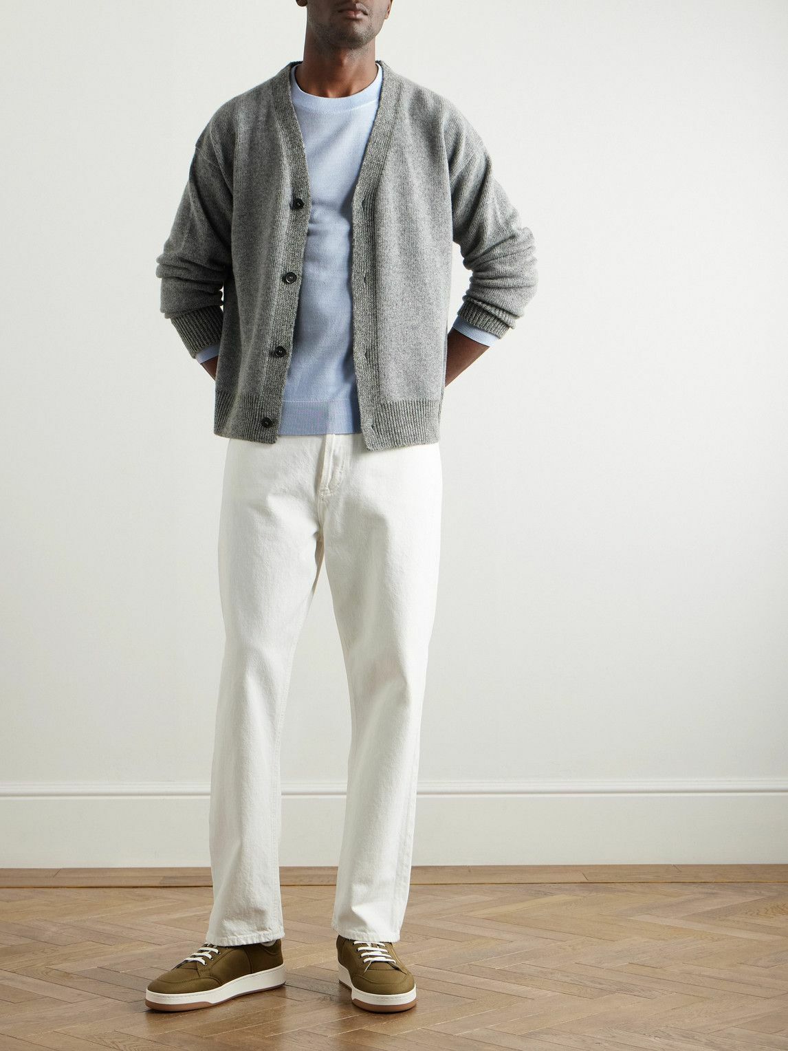 Paul Smith - Slim-Fit Merino Wool Sweater - Blue