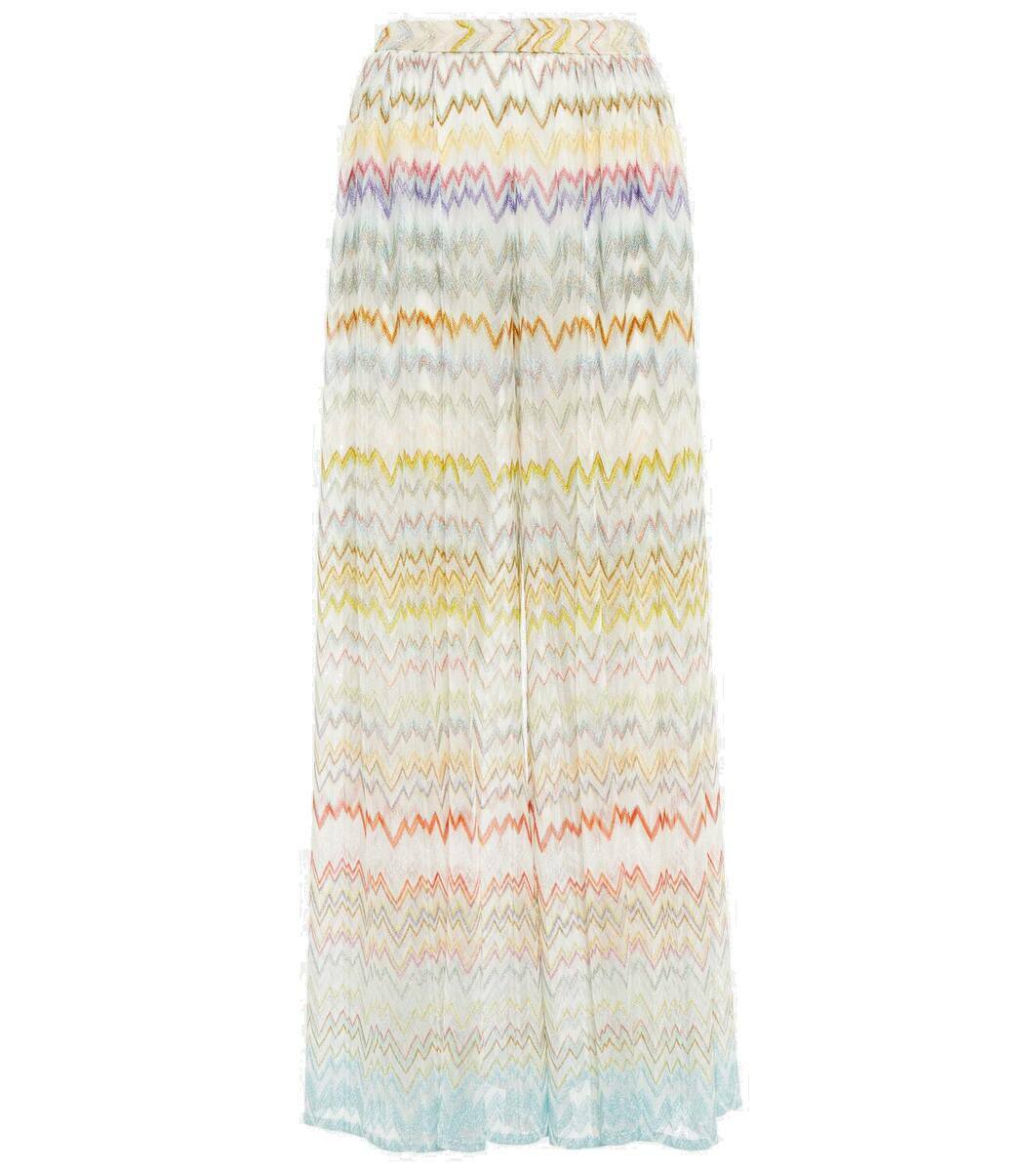 Missoni Mare Zig-zag high-rise pants Missoni Mare