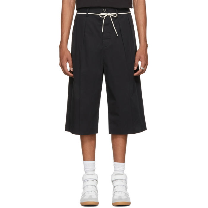 Photo: Maison Margiela Black Skater Shorts