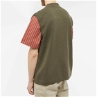 A Kind of Guise Men's Anis Knit Vest in Fern Green