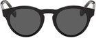 Burberry Black Round Bio-Acetate Sunglasses