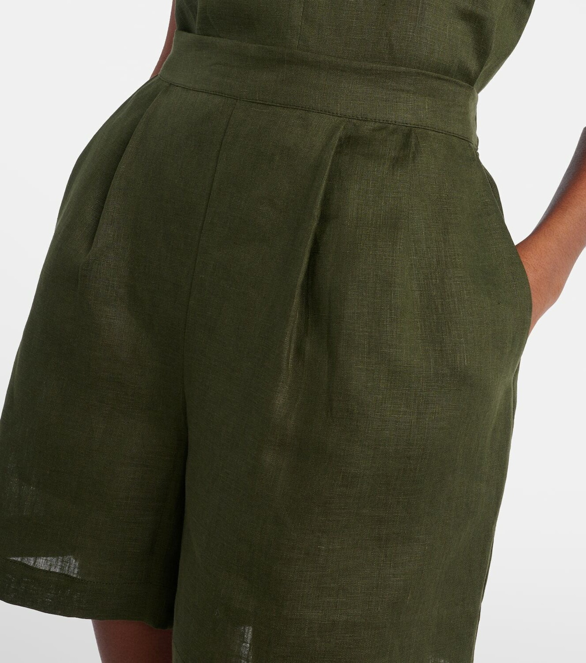 Asceno Dallas linen shorts