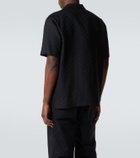 Gucci GG Canvas linen-blend bowling shirt