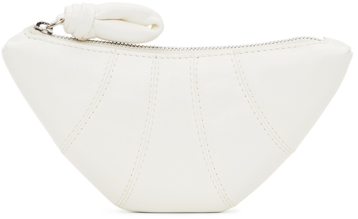 Photo: Lemaire White Coin Croissant Pouch