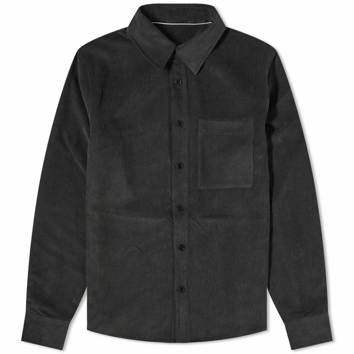 Photo: Calvin Klein Men's Corduroy Shirt in Black