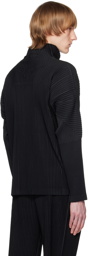 HOMME PLISSÉ ISSEY MIYAKE Black Basics Cardigan