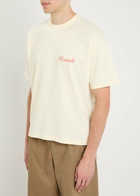 Picante Tailor Logo-print Cotton T-shirt Ivory