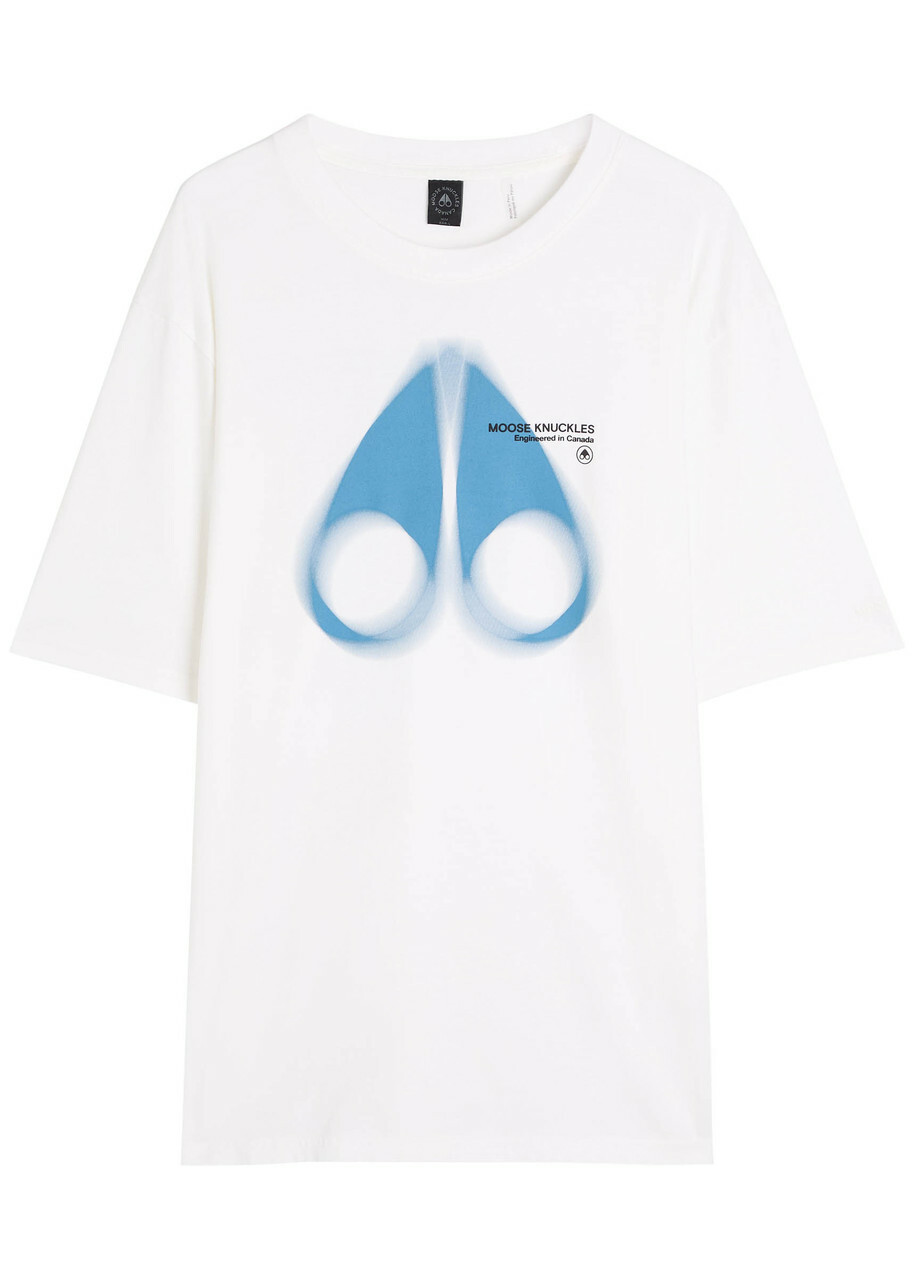 Tシャツ・カットソー Moose Knuckles T-Shirt Dalon Moose Knuckles Dalon Cotton-Jersey T-Shirt - XL | Coggles