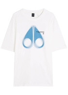 Moose Knuckles Maurice Printed Cotton T-shirt White