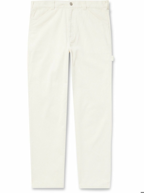 Photo: ARKET - Edsviken Straight-Leg Cotton-Corduroy Trousers - White