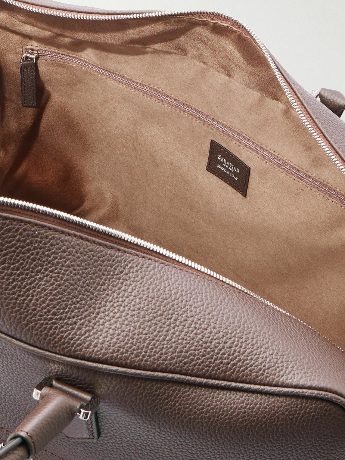 Serapian - Full-Grain Leather Holdall