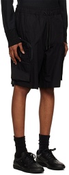 A-COLD-WALL* Black Overset Tech Shorts