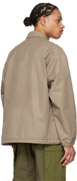 nanamica Taupe Coach Jacket