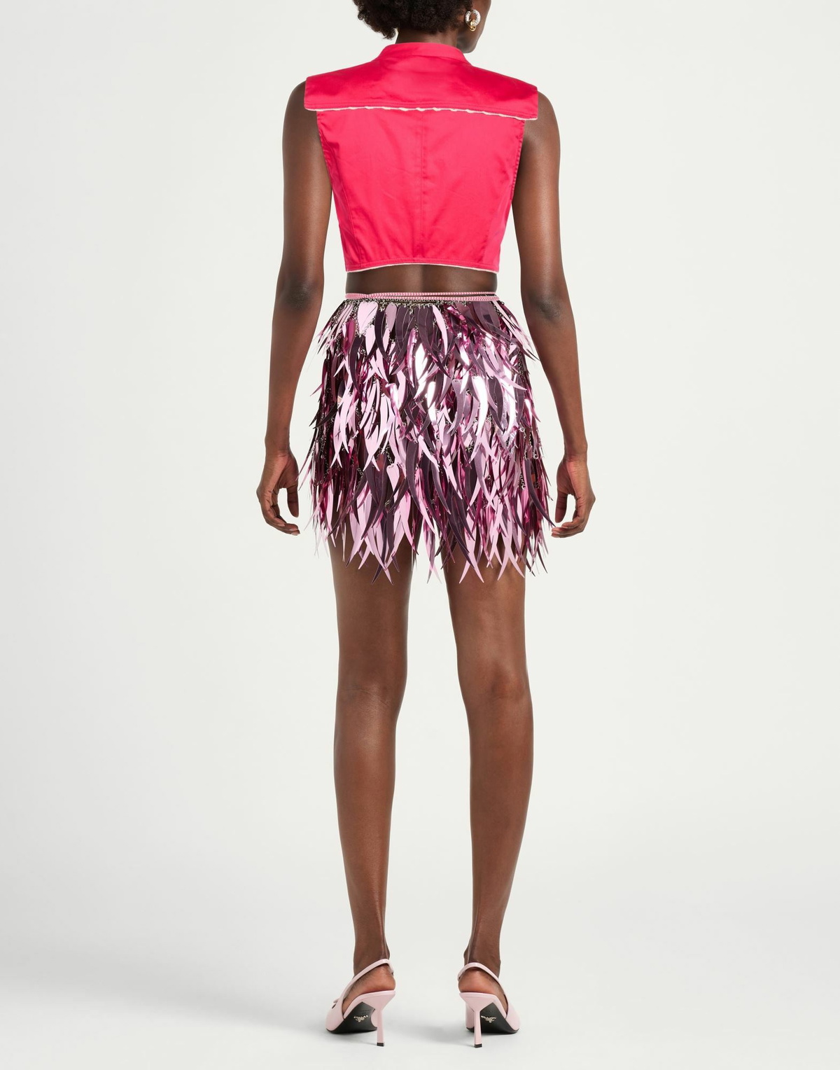 Elisabetta Franchi Womens Top Fuchsia